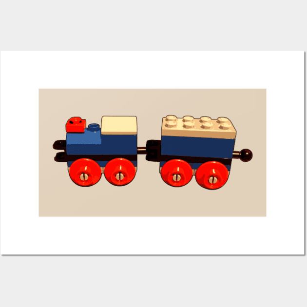 Brick Creations - Motorised Train Wall Art by druscilla13